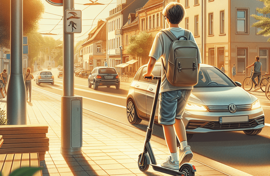 Beelen: E-Scooter-Fahrerin bei Unfall leicht verletzt