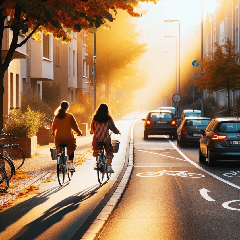Verkehrsunfall in Lüneburg: Fahrradlenkerinnen stürzen, Reifen von Pkw zerstochen