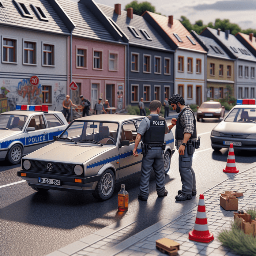 Trunkenheitsfahrt in Herne: Autofahrer (31) beschädigt mehrere Fahrzeuge