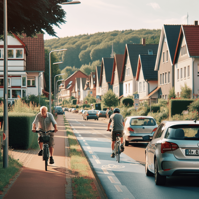 Binzen: Autofahrer fährt auf Radfahrer auf – Radfahrer leicht verletzt