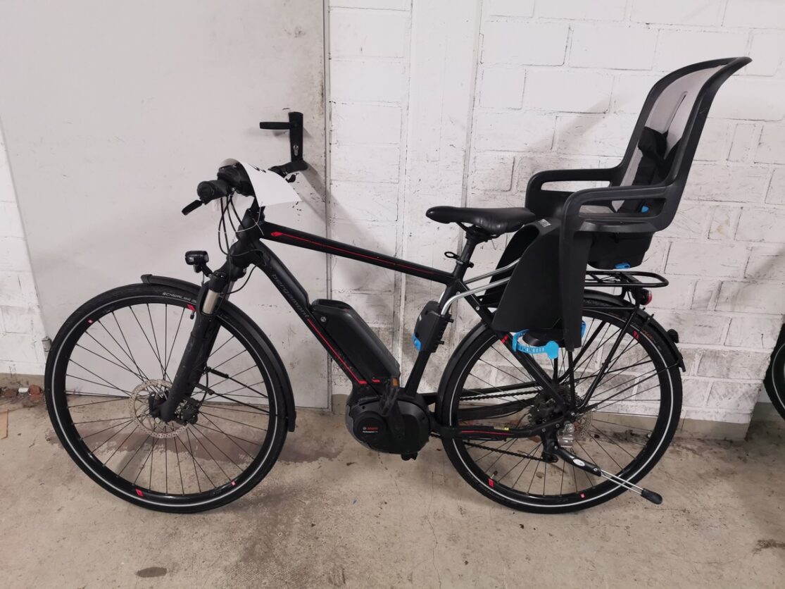 Pedelec mit Kindersitz gefunden – Eigentümer gesucht