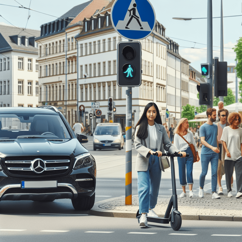 Lahr: Unfallflucht nach Kollision mit E-Scooter – Zeugen gesucht