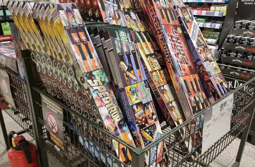 Importe von Feuerwerkskörpern stark gestiegen