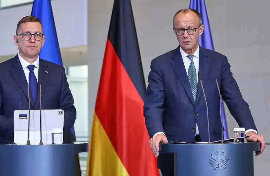 Merz: Estland hat Auswirkungen des Ukrainekriegs „direkt vor Augen“