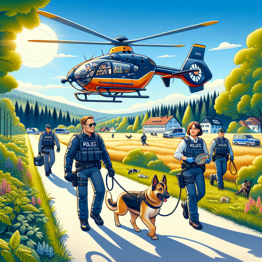 82-jährige Frau in Riesbürg-Utzmemmingen vermisst – Hubschrauber und Rettungshunde im Einsatz