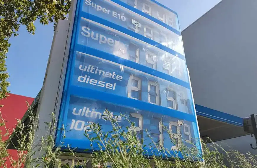 Tanken im Wochenvergleich etwas günstiger