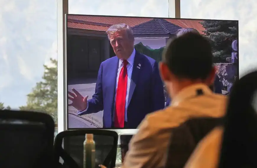 Trump schickt Weihnachtsgrüße auch an „radikale Linke“