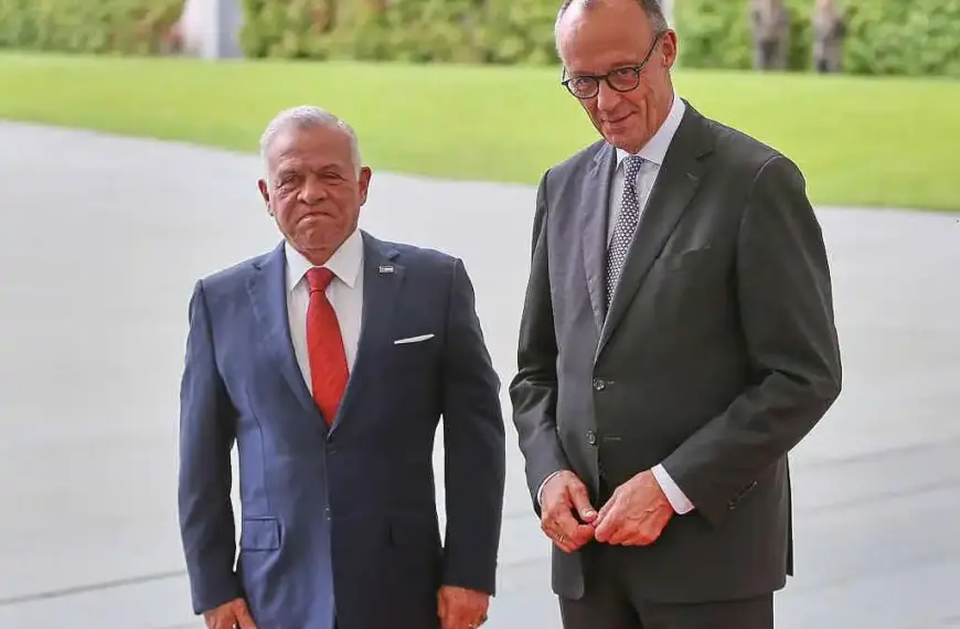 Merz lobt Jordaniens König Abdullah