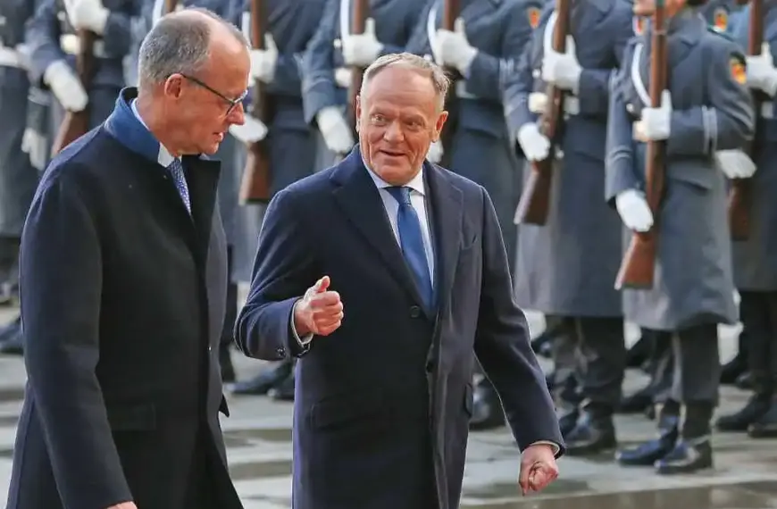 Merz: „Deutschland gehört fest an die Seite Polens“