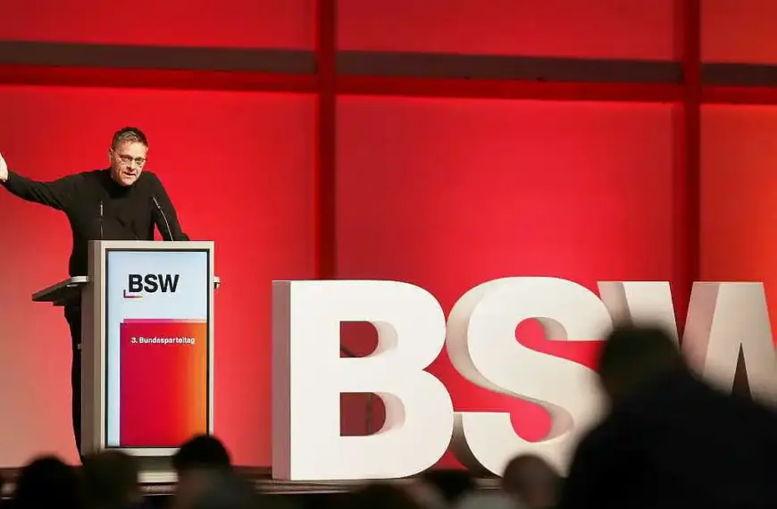 Neuer BSW-Generalsekretär wirbt für Wachstumskurs der Partei