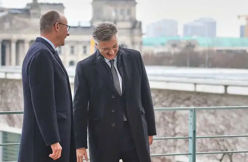 Merz lobt Kroatiens Rolle bei EU-Erweiterungsdebatte