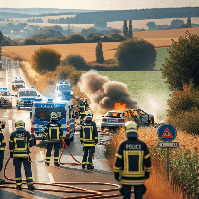 Stockstadt am Rhein: Verkehrsunfall mit tödlichem Ausgang