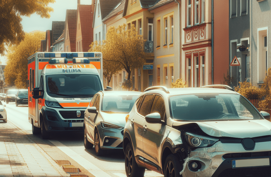 Drei Leichtverletzte nach Vorfahrtsverstoß auf Einmündung bei Walle