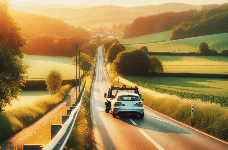 Auto prallt in Kurve gegen Leitplanke – Fahrer bleibt unverletzt