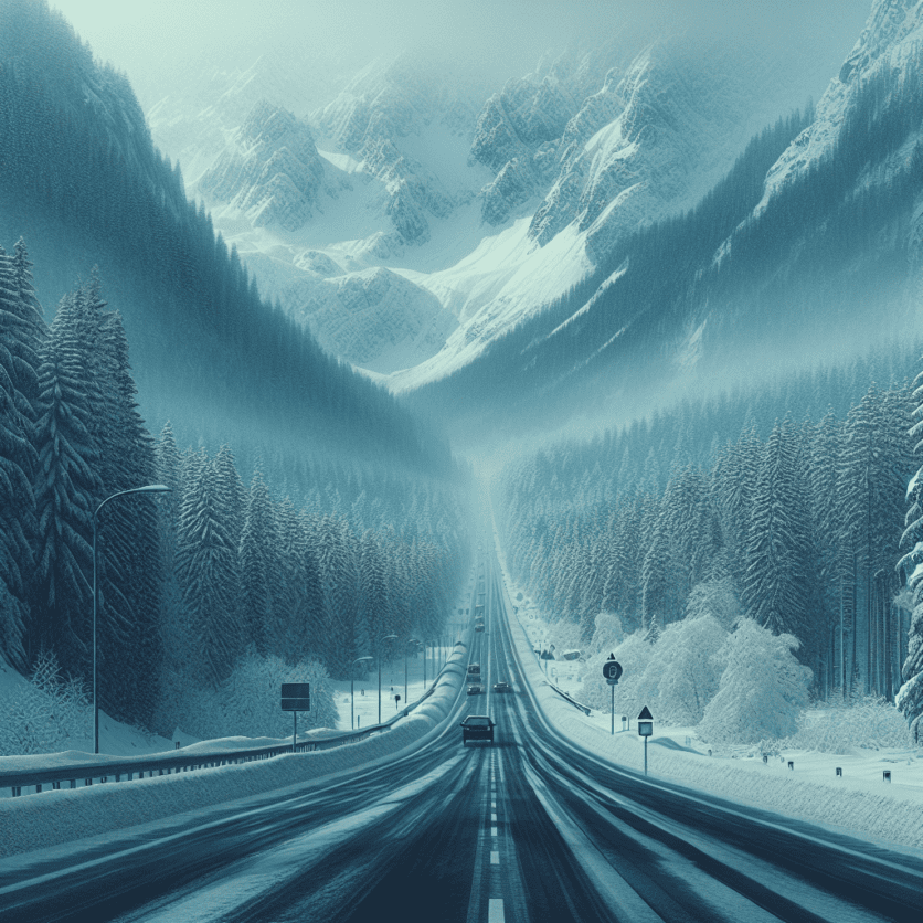 LPI-SLF: Drei Unfälle mit vier Fahrzeugen aufgrund von Glätte