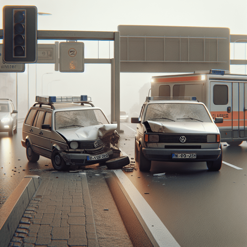 Singen, Lkr. Konstanz: Unfall auf der Laubwaldstraße – zwei Personen leicht verletzt (22.01.2026)