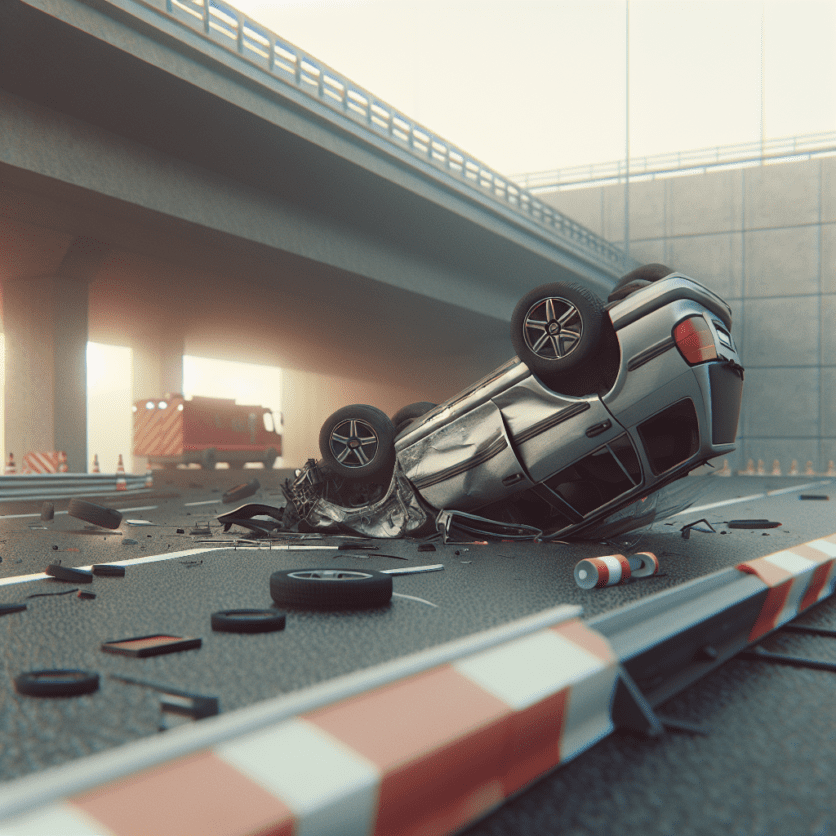 Möckmühl-Ruchsen: Pkw überschlägt sich nach Verkehrsunfall mehrfach