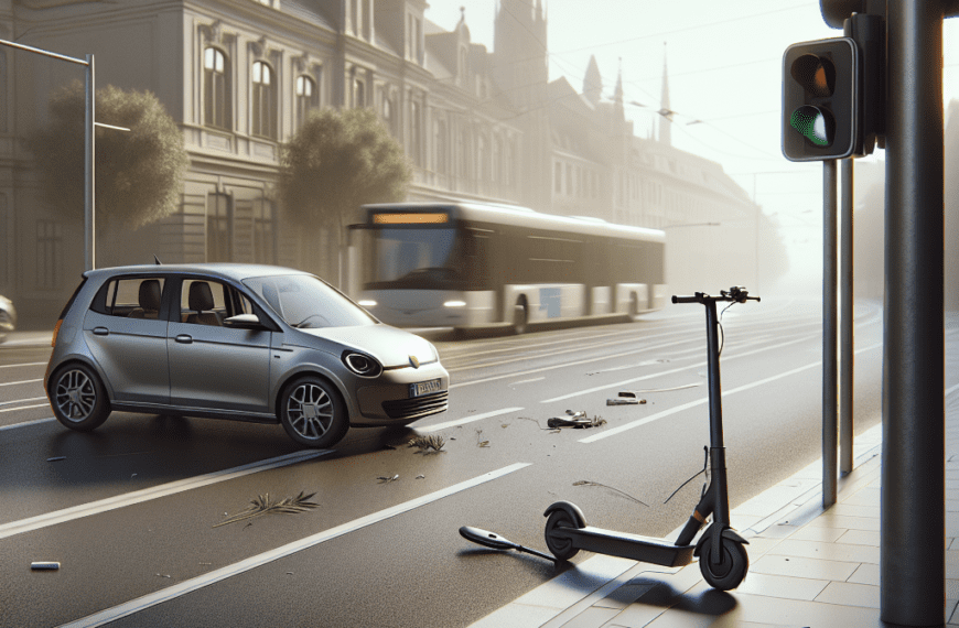 POL-FR: Unfall zwischen Pkw und E-Scooter – Polizei sucht Zeugen