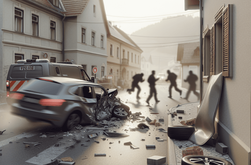 LPI-NDH: Unbekanntes Fahrzeug kollidiert Hauswand und flüchtet anschließend