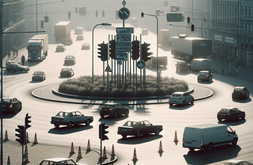 Altheim: Autofahrerin fährt in Kreisverkehr ein – Radfahrer leicht verletzt