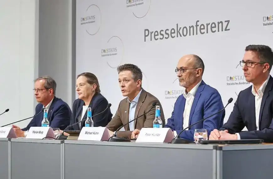 Deutsche Wirtschaft 2025 leicht gewachsen