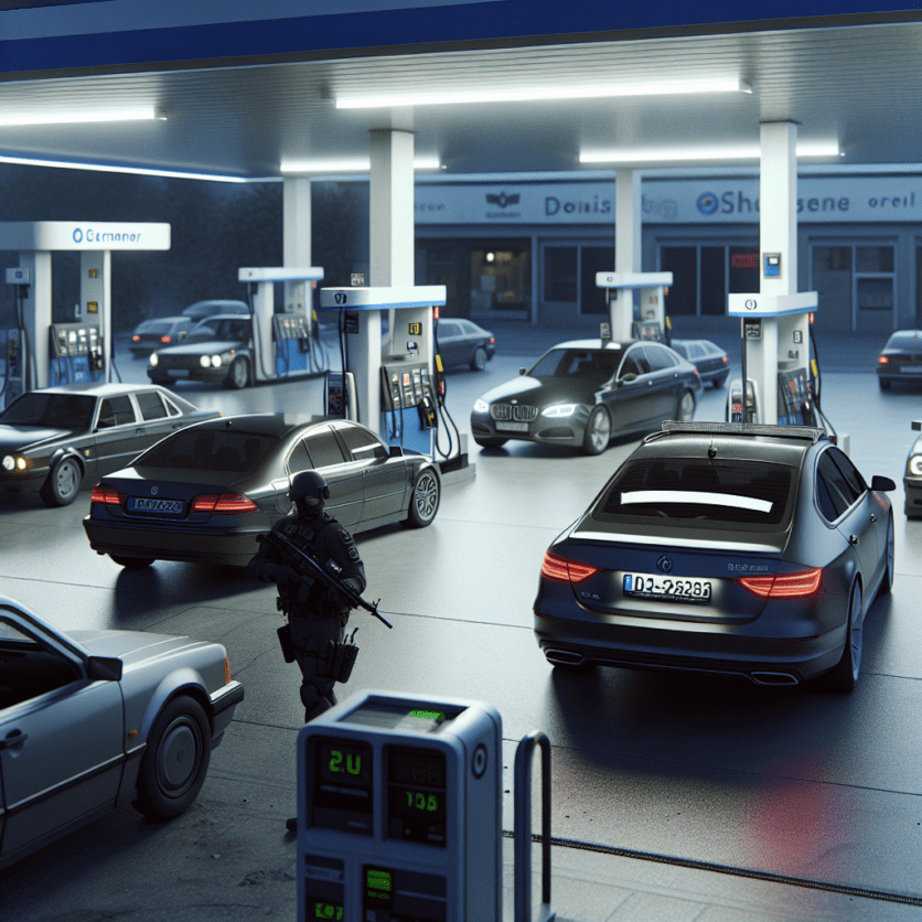 Heidelberg: Streit an Tankstelle eskaliert