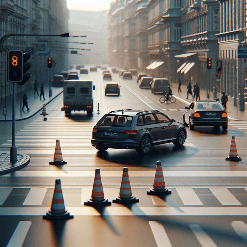 Konstanz: Unfall an der Kreuzung Europastraße/Grenzbachstraße am 31. Januar 2026