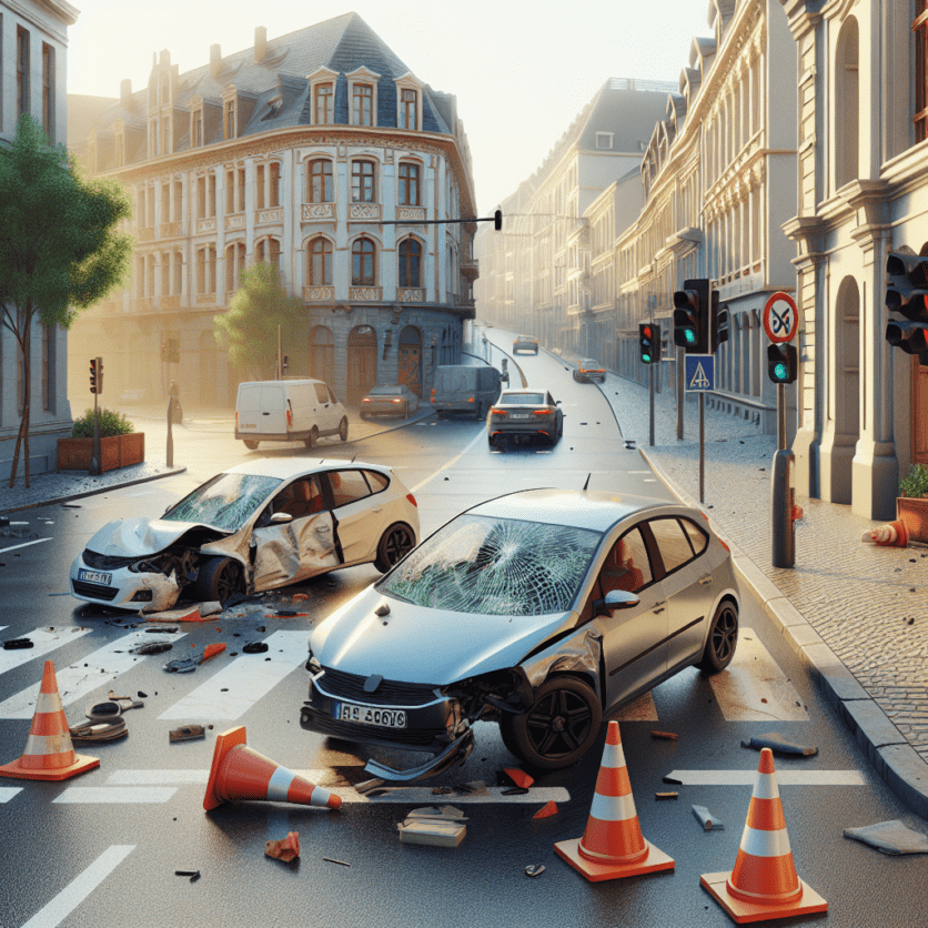 Lörrach: Auffahrunfall an der Kreuzung Hasenloch führt zu Verkehrsbeeinträchtigungen