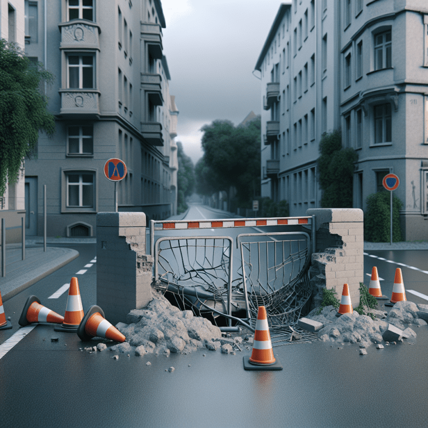 Rheinfelden: Fahrzeug beschädigt Grundstücksschranke – Polizei sucht Zeugen