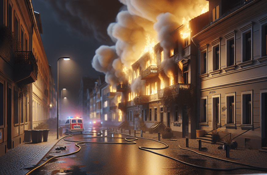 Straubenhardt, Enzkreis: Gebäudebrand mit hohem Sachschaden