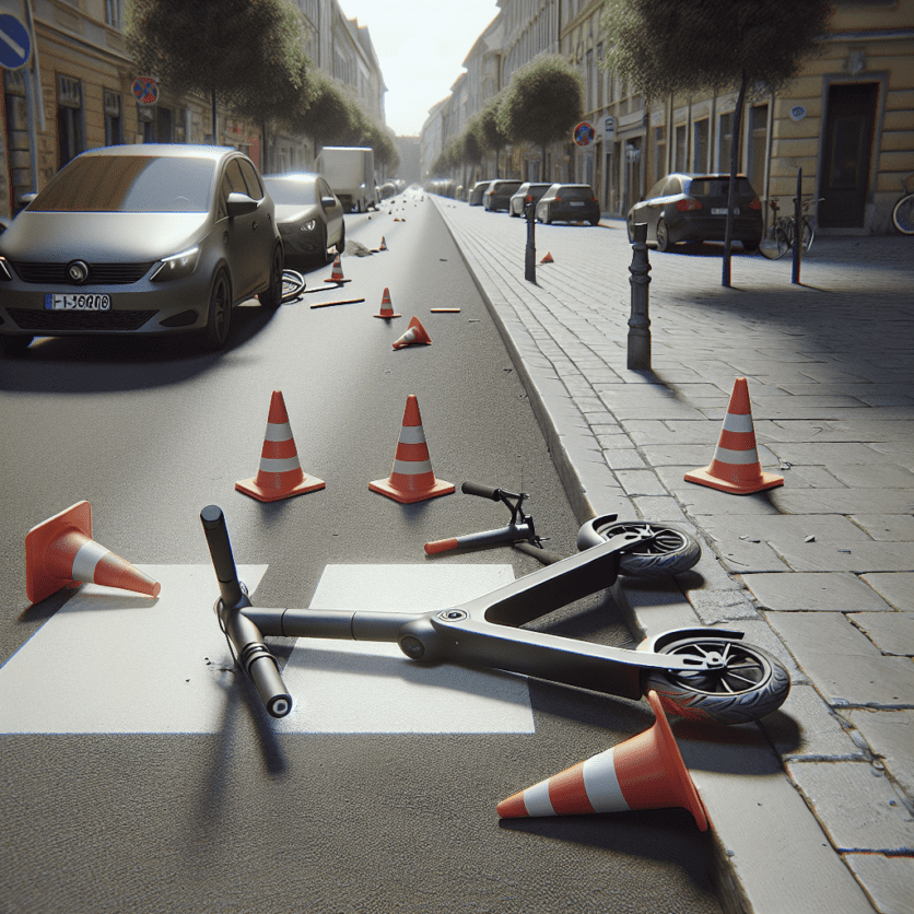 POL-S: E-Scooter-Fahrer nach Sturz schwer verletzt