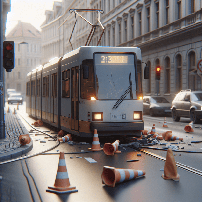 LPI-GTH: Unfall mit Straßenbahn
