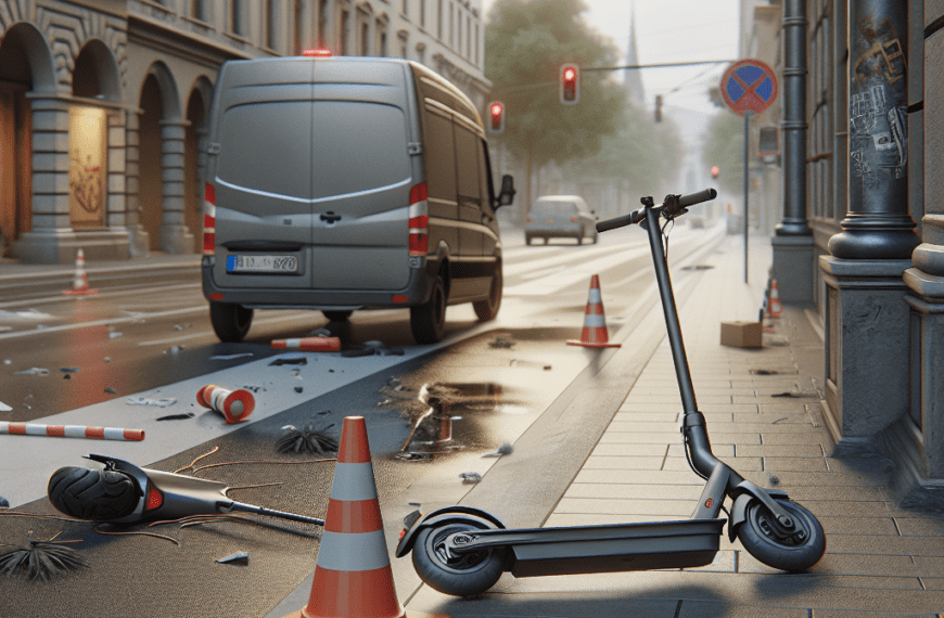 Nordhorn: E-Scooter-Fahrer nach Verkehrsunfallflucht verletzt – Zeugen gesucht