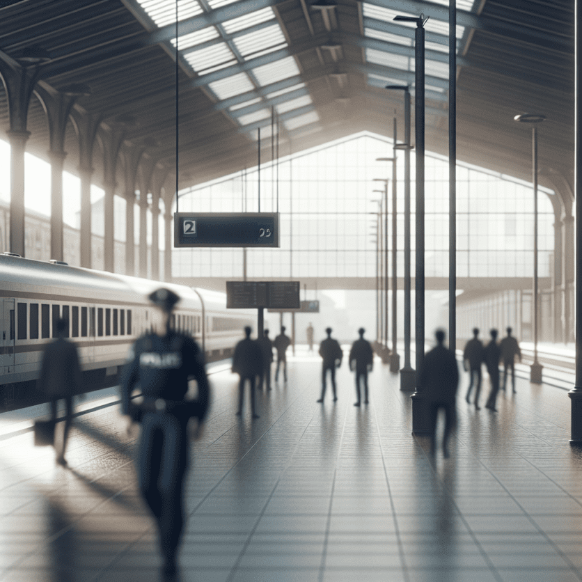 Gera Süd: Bundespolizei verhaftet Mann am Bahnhof Gera Süd