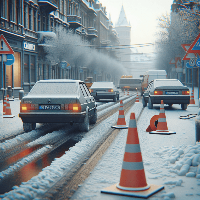 Twistringen, Landkreis Diepholz: Glätteunfälle, Fahren ohne Fahrerlaubnis und Beeinflussung von Betäubungsmitteln