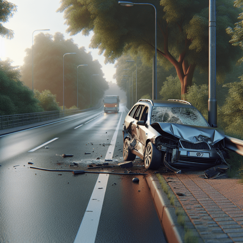 POL-HAM: KIA beschädigt – Verursacher flüchtig