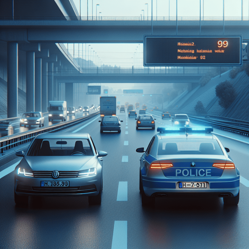 Gruibingen/A8: Fahrer unter Drogeneinfluss gestoppt