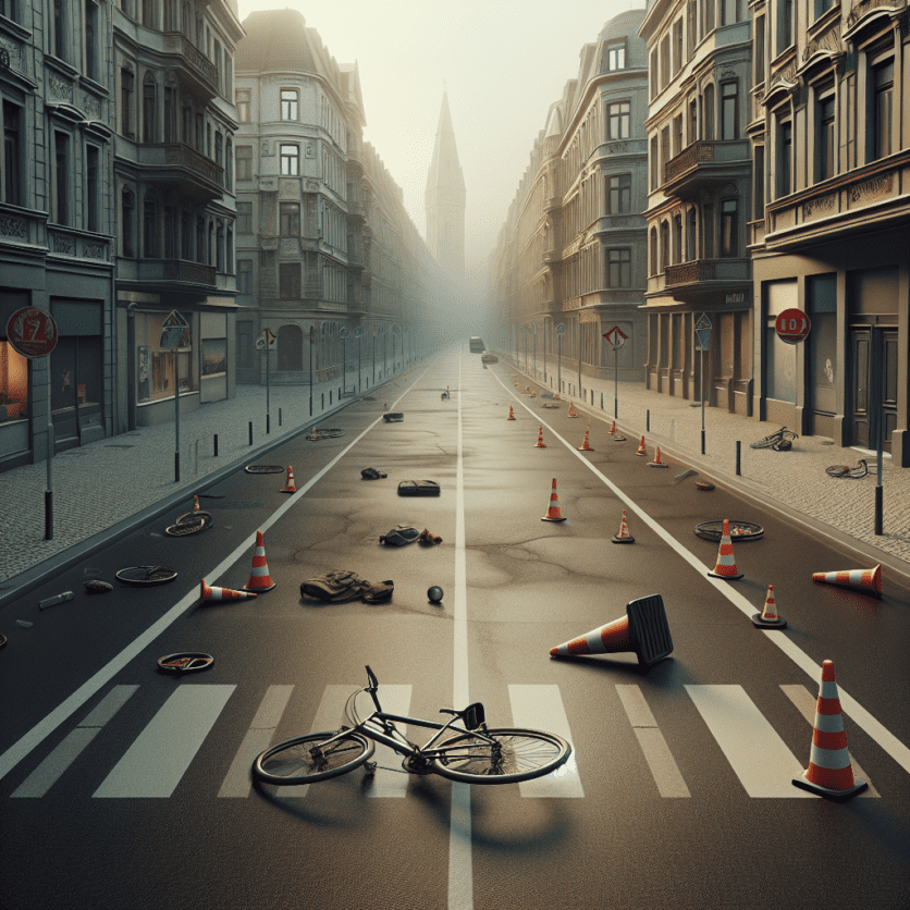 Ulm: Radfahrerin gestürzt – unbekannter Autofahrer gefährlich überholt am Dienstag