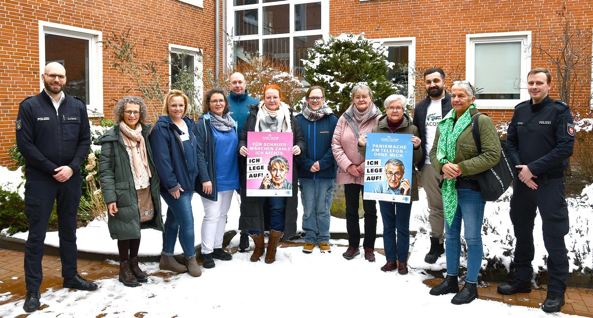 Landkreis Wittmund: Polizei und Pflegedienste starten gemeinsames Präventionsprojekt ‚Kein Anschluss für Betrüger‘