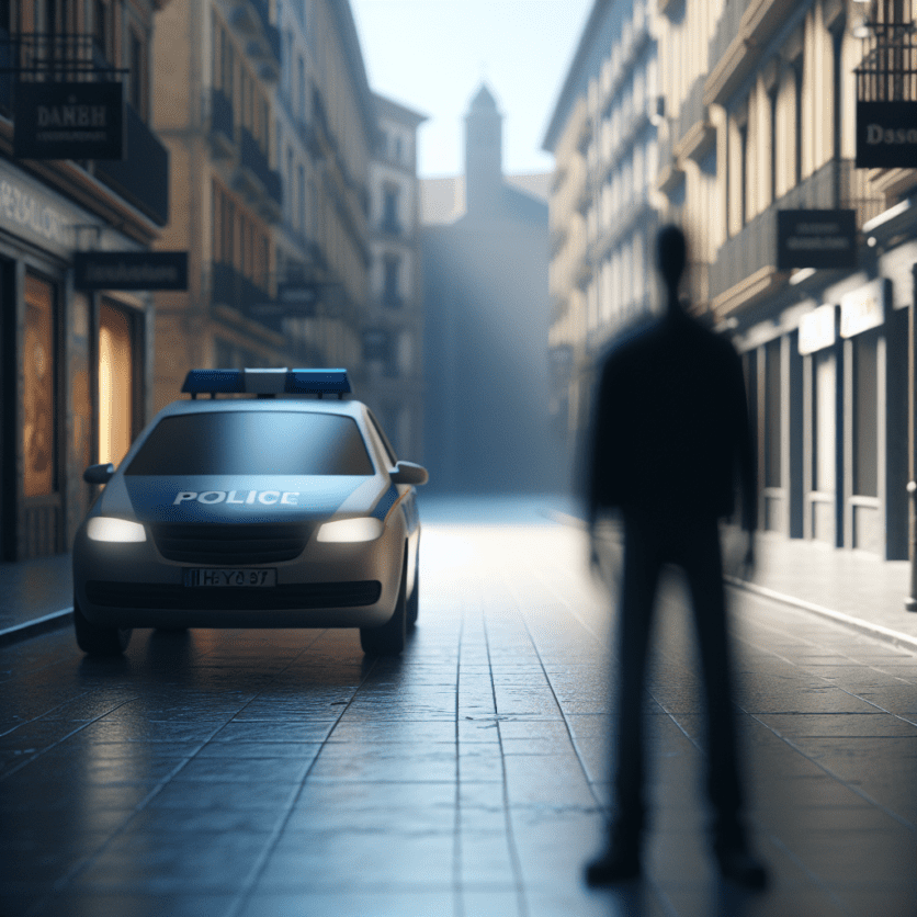 LPI-NDH: Nach dem Erblicken des Polizeifahrzeugs geflüchtet