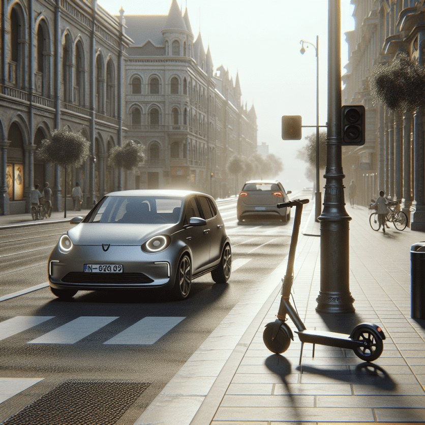 Unfall zwischen Auto und E-Scooter – 15-Jährige leicht verletzt