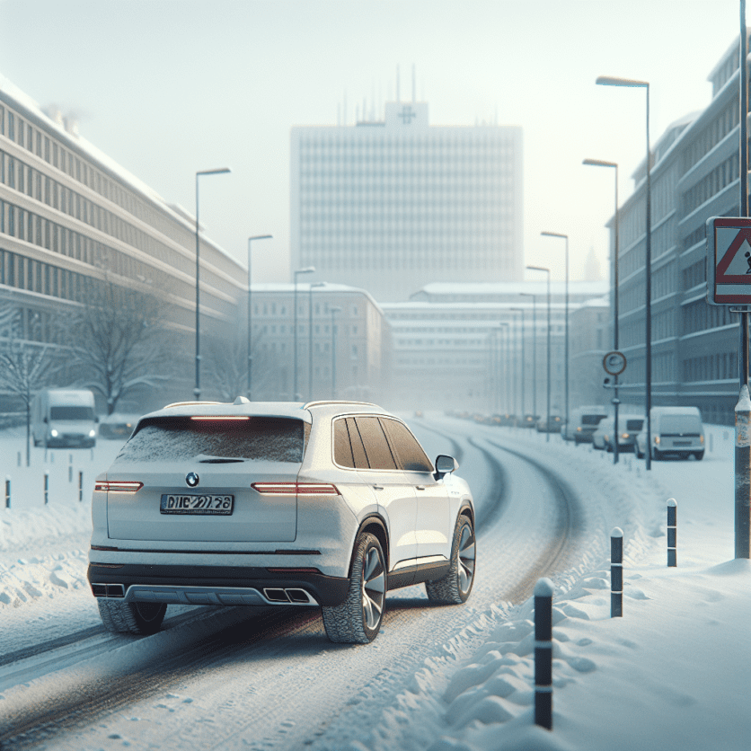 POL-KS: Unfall wegen Überholmanövers im Schneetreiben nahe Klinikum – Ermittler fahnden nach flüchtigem weißen SUV mit Kasseler Kennzeichen