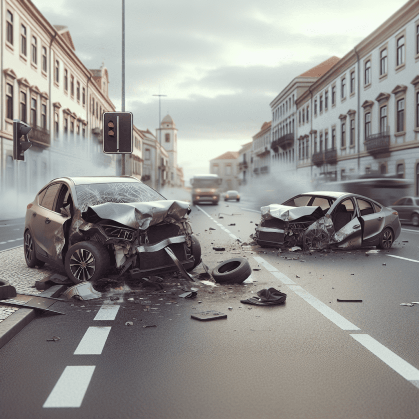 LPI-SLF: Unfall mit zwei Verletzten – Fahrzeuge Totalschaden