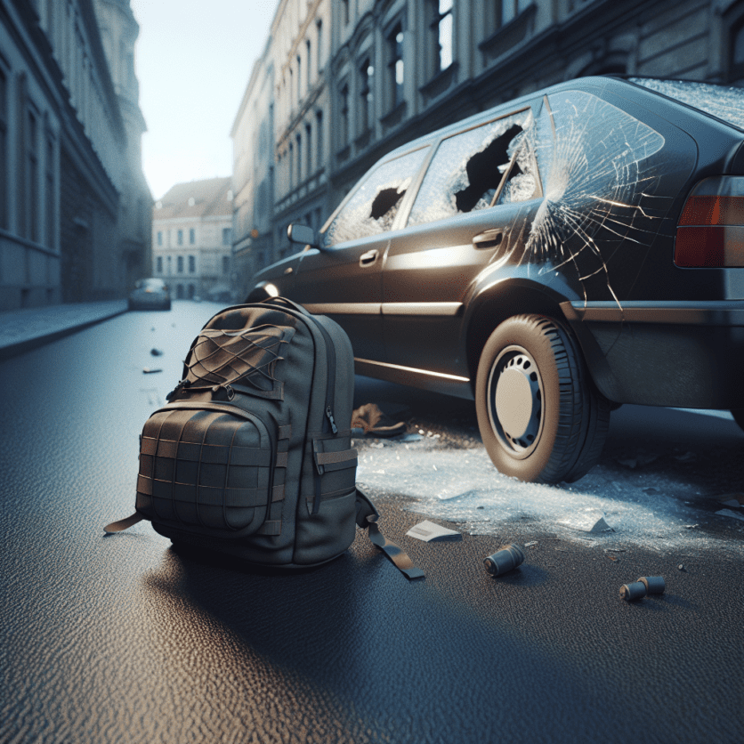 Grenzach-Wyhlen/Wyhlen: Autoscheibe eingeschlagen und Rucksack entwendet – Polizei sucht Zeugen