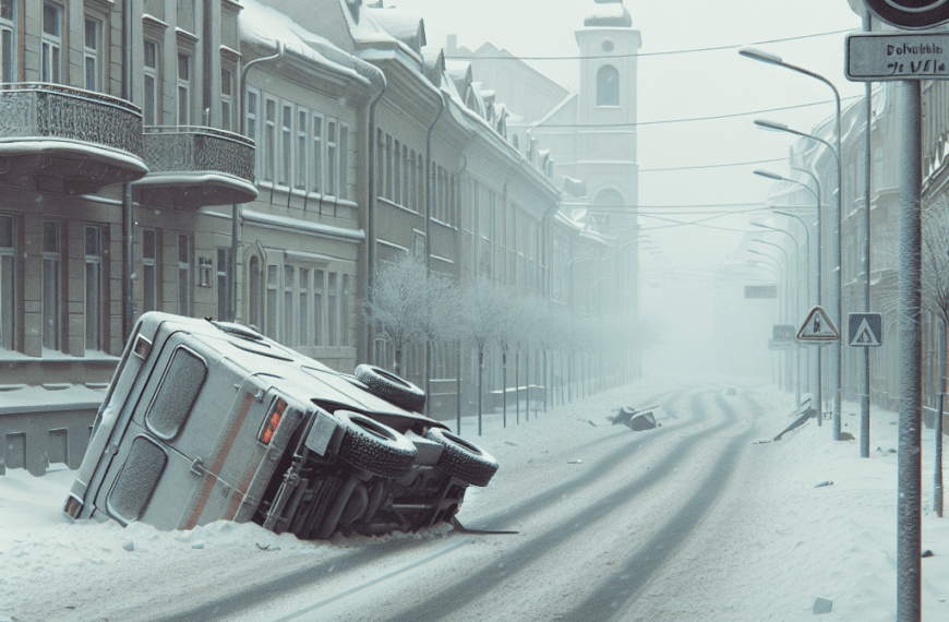 POL-NI: Pkw überschlägt sich auf schneeglatter Fahrbahn