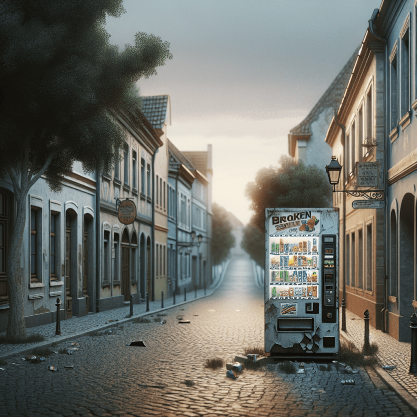 POL-NI: Zigarettenautomat gesprengt