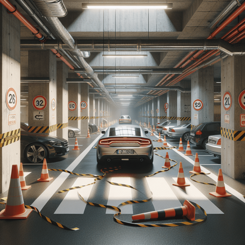 Lingen: Verkehrsunfall mit Fahrerflucht in der Tiefgarage Marktplatz – Zeugen gesucht