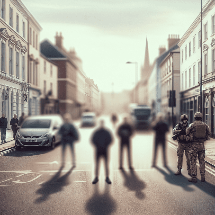 Spontanversammlung im Nürnberger Stadtteil Gostenhof durch Polizei betreut