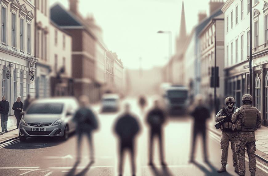 Spontanversammlung im Nürnberger Stadtteil Gostenhof durch Polizei betreut