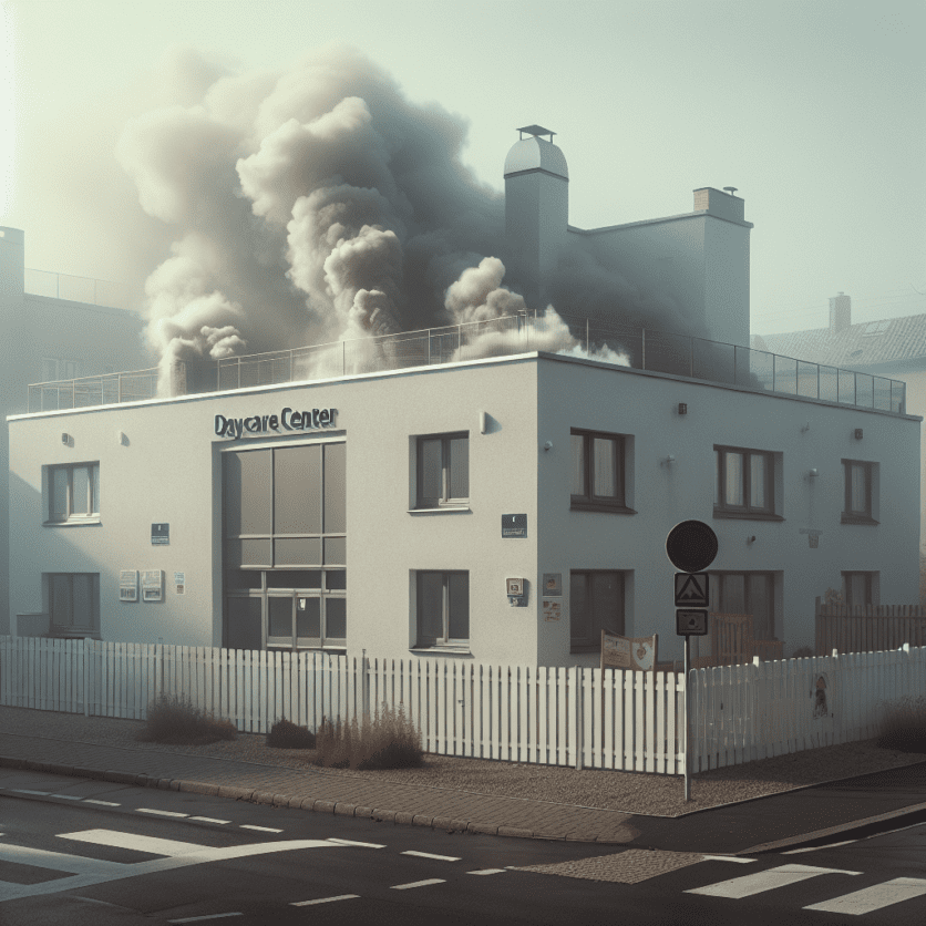 LPI-G: Brand in einer Kindertagesstätte – Technischer Defekt als Ursache